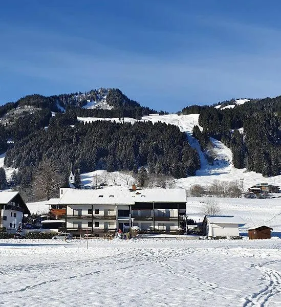 公寓 Bergkristall - Freie Fahrt Allgaeuer Hoernerbahnen Im Sommer 博尔斯特尔朗